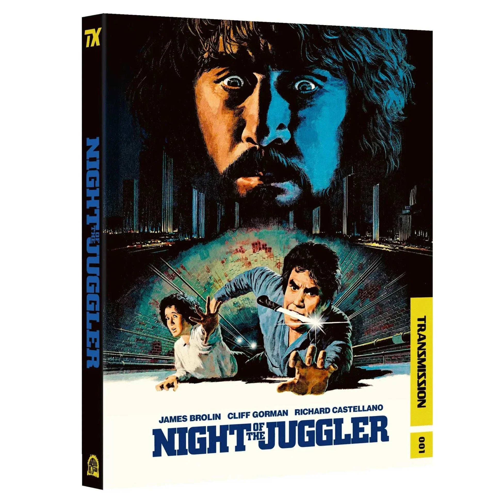 Night Of The Juggler limited edition 4K Ultra HD and Blu-Ray movie with rigid box and extras, crime thriller restored in 4K HDR