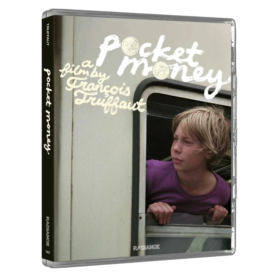Pocket Money Limited Edition Blu-Ray Region B cover with boy looking out window, featuring exclusive artwork and special features.