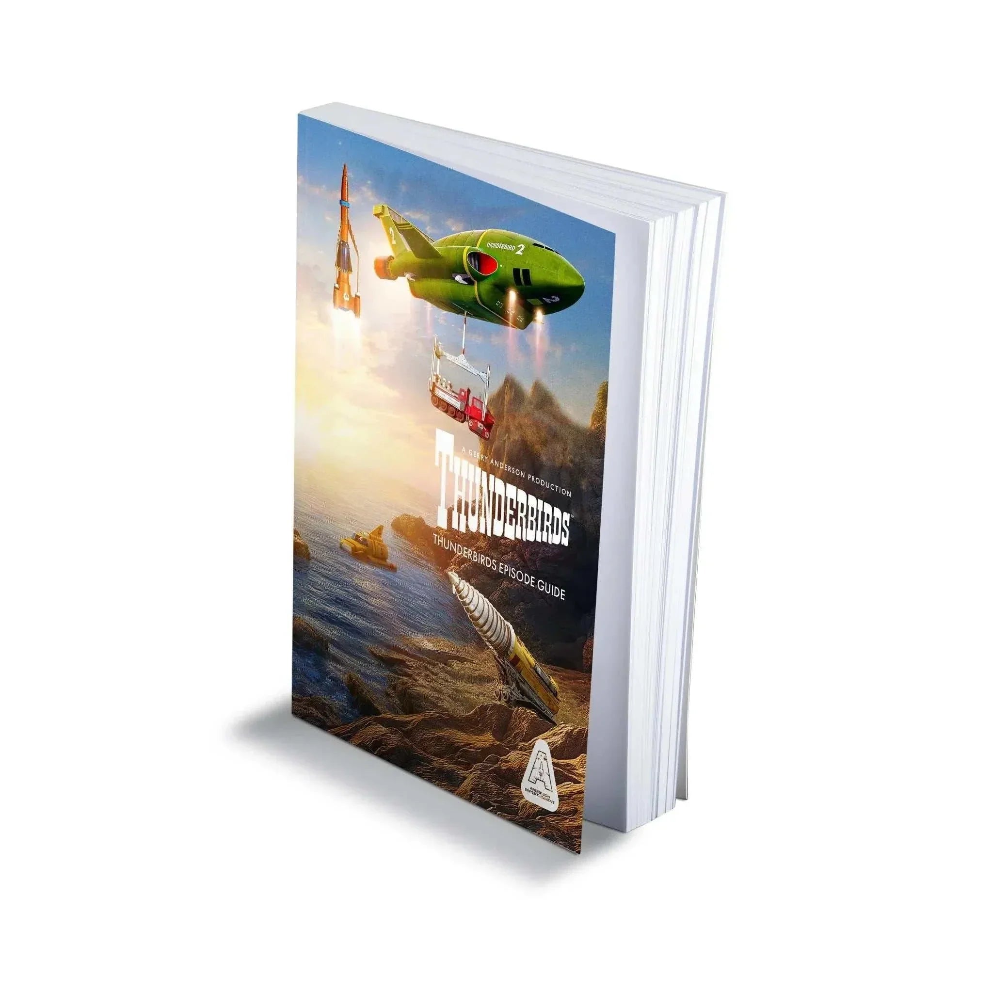 Thunderbirds The Complete Series 110-page episode guide book with iconic artwork from the collector’s edition set
