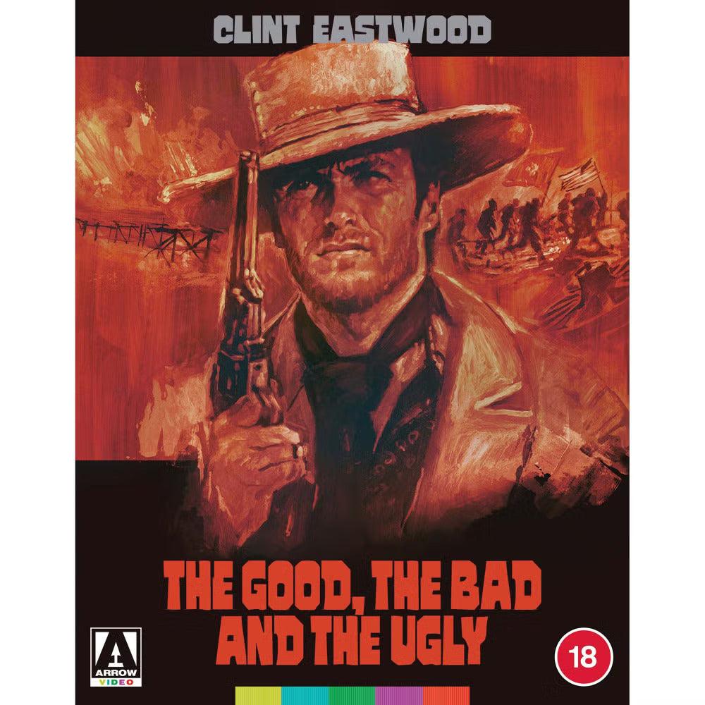 The Good, The Bad and the Ugly limited edition 4-disc Blu-ray set with slipcase, booklet, poster, and extras