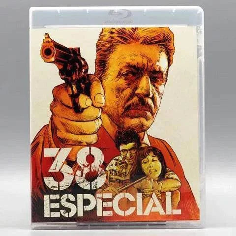 Degausser Video 38 Especial Blu-Ray with slipcover featuring bold action-themed artwork.