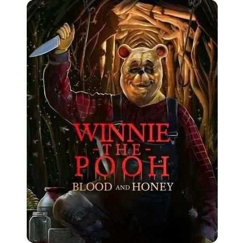 Winnie The Pooh: Blood And Honey Blu-ray Limited Edition Steelbook front cover