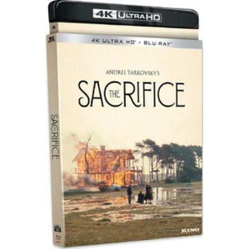 Sacrifice 4K UHD + Blu-Ray with slipcover featuring Andrei Tarkovsky's final masterpiece.