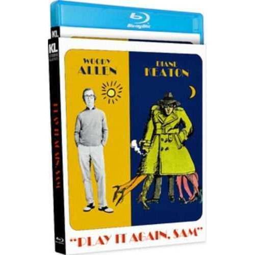 Play It Again, Sam Blu-Ray with slipcover featuring Woody Allen and Diane Keaton.