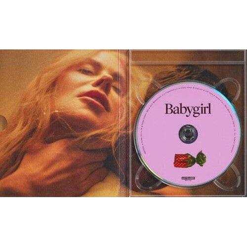 Babygirl 4K UHD Blu-ray packaging with disc and cover art featuring a woman's portrait.