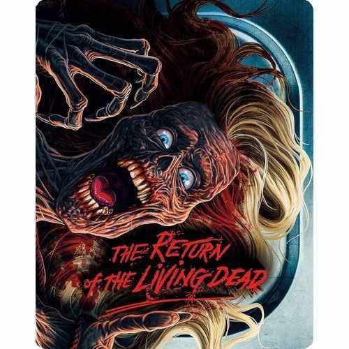 The Return Of The Living Dead 4K UHD Blu-Ray Limited Edition Steelbook Cover Art