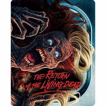 The Return Of The Living Dead 4K UHD Blu-Ray Limited Edition Steelbook Cover Art