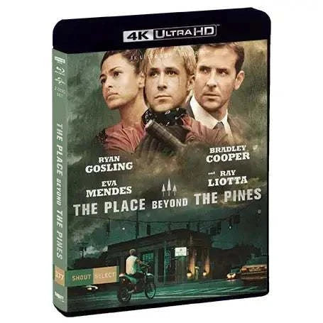 PRE-ORDER The Place Beyond The Pines 4K UHD and Blu-Ray movie featuring Ryan Gosling and Bradley Cooper crime drama