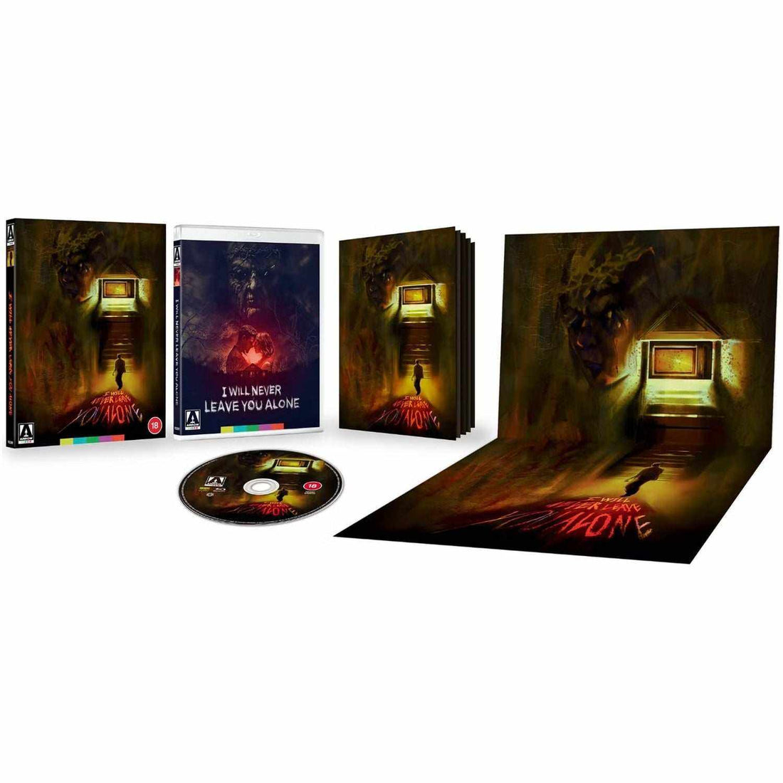 Limited Edition Blu-Ray of "I Will Never Leave You Alone" with slipcover and extras, Region B.