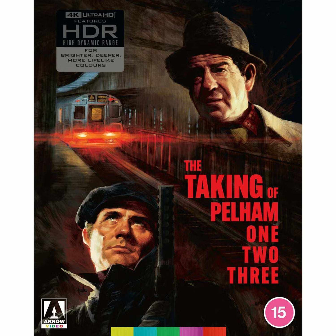 Limited Edition 4K UHD of The Taking Of Pelham One Two Three with slipcover and booklet.