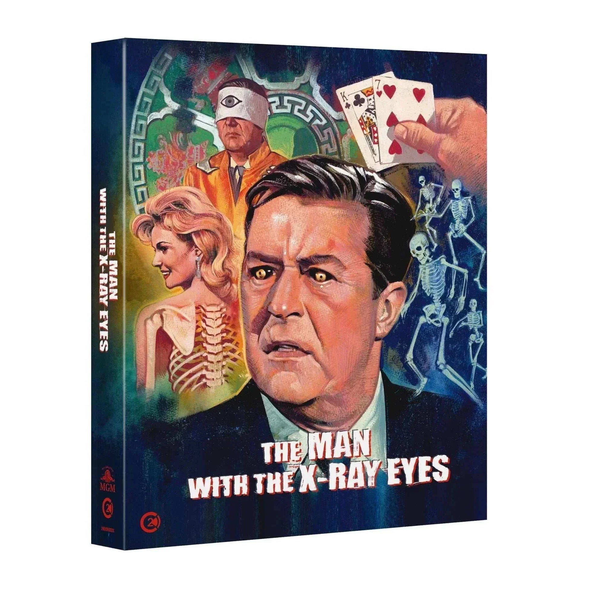 The Man with the X-ray Eyes Limited Edition Blu-Ray with artwork and extras.