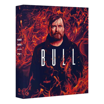 Bull Limited Edition Blu-Ray with Rigid Slipcase and Extras, featuring fiery cover art.