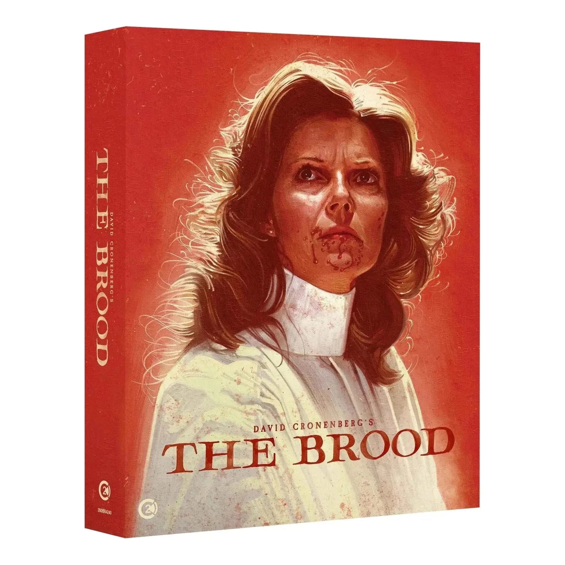 Limited Edition 4K Ultra HD Blu-Ray of "The Brood" with Rigid Slipcase and Extras.