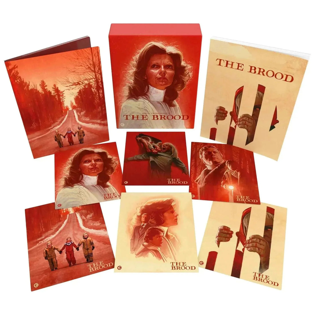 Limited Edition 4K Ultra HD Blu-Ray of "The Brood" with Rigid Slipcase and Extras.