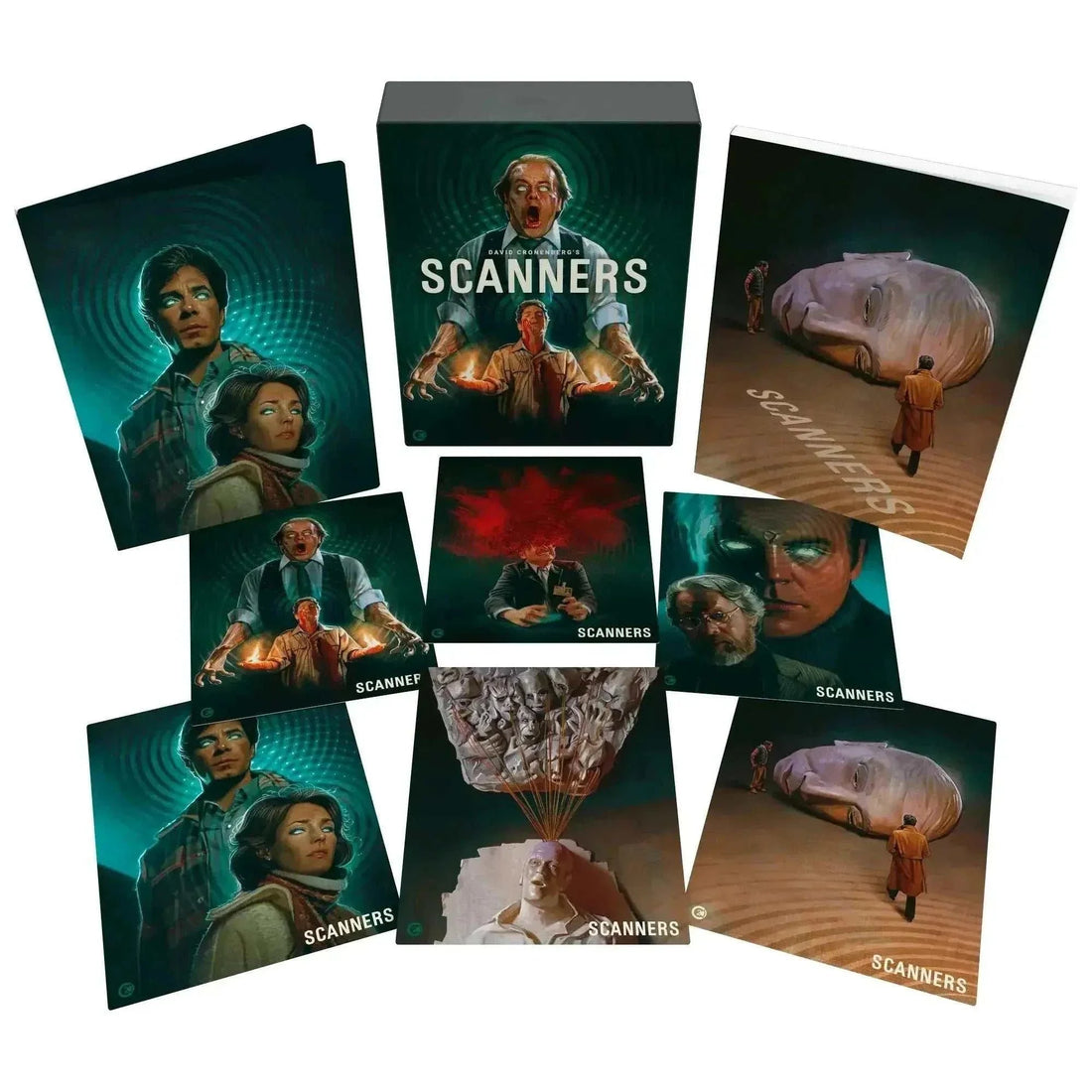 "Limited Edition 4K Ultra HD Scanners Blu-Ray with rigid slipcase and extras"