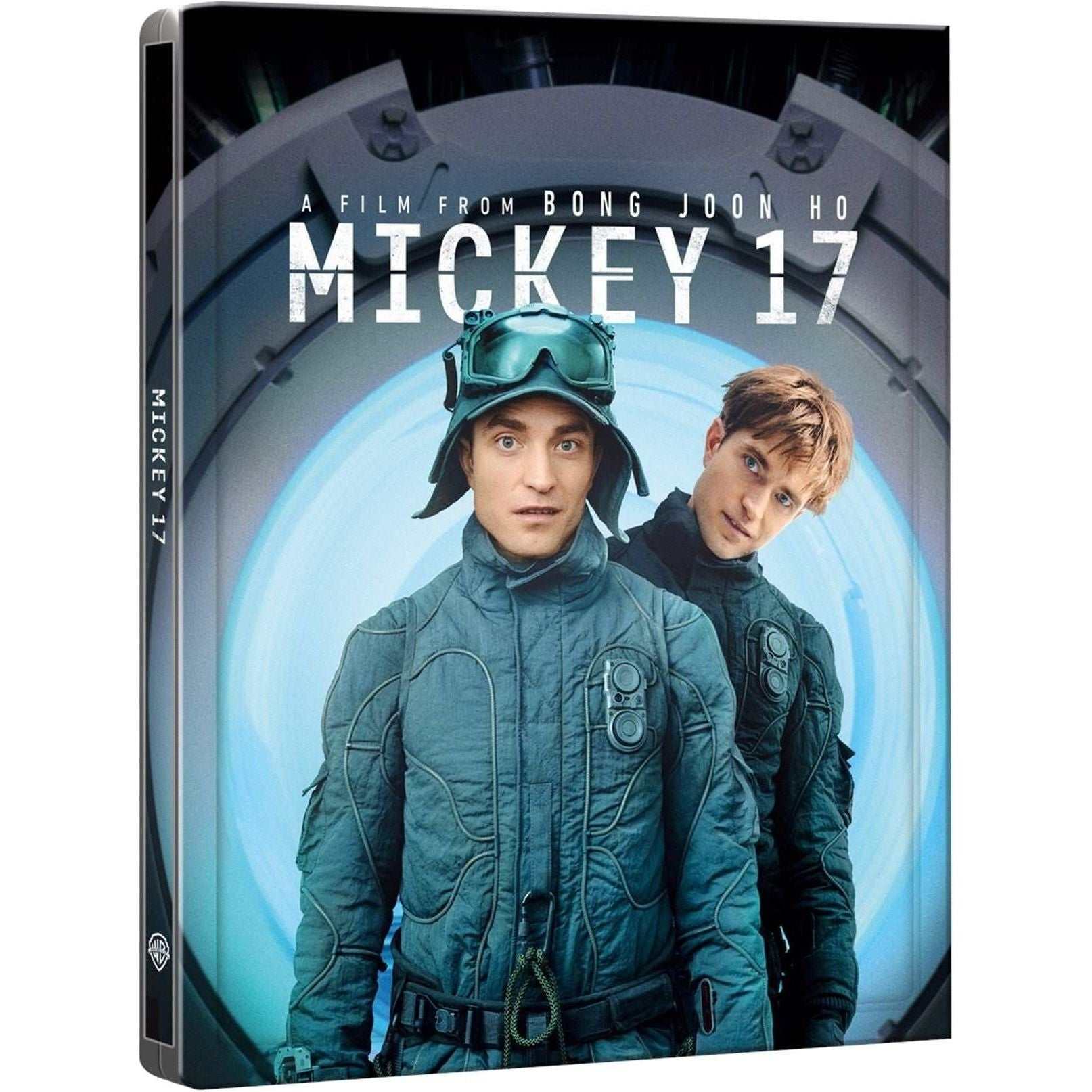 Mickey 17 Limited Edition Steelbook 4K Ultra HD featuring artwork and film title.