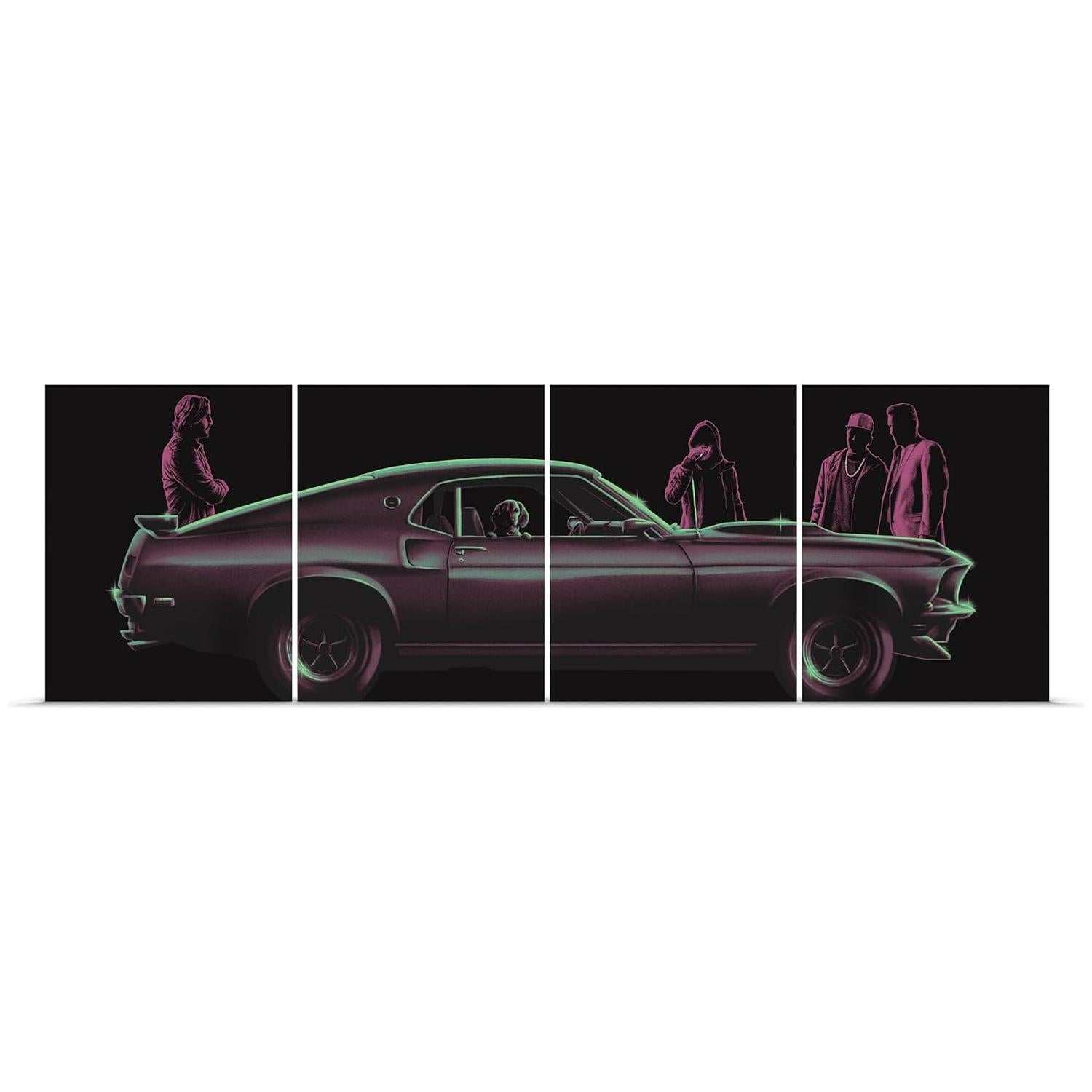 John Wick Titans Of Cult Limited Edition Steelbook 4K Ultra HD set with collectible art cards featuring iconic artwork.