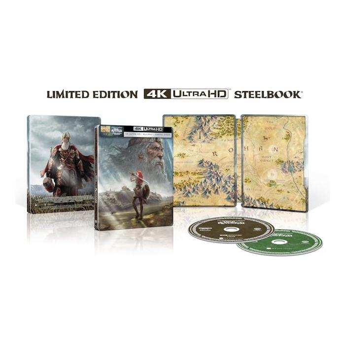 Limited Edition Lord of the Rings 4K Ultra HD Blu-Ray Steelbook Set.