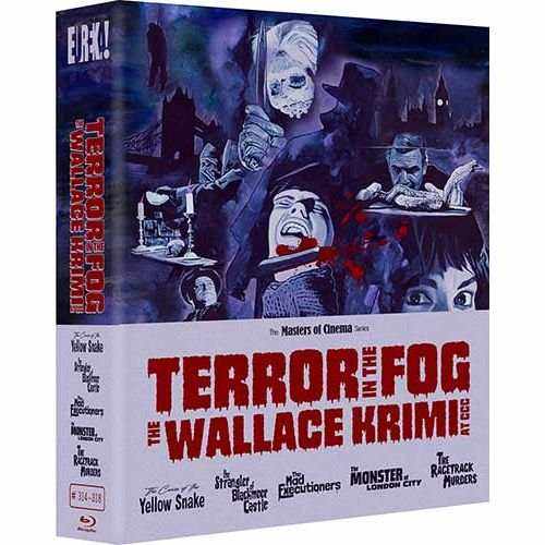 Limited Edition Blu-Ray Box Set - Terror In The Fog: The Wallace Krimi with Gothic Cover Art.