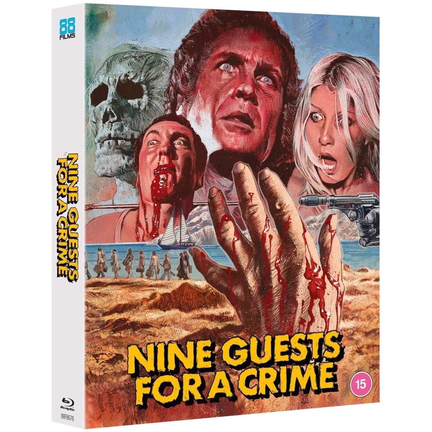 Nine Guests For A Crime Limited Deluxe Collectors Edition Blu-Ray with Rigid Slipcase and Extras, Region B.