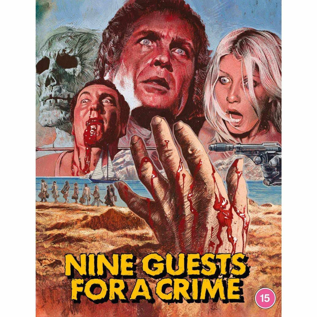 Nine Guests For A Crime Limited Deluxe Collectors Edition Blu-Ray with Rigid Slipcase and Extras, Region B.