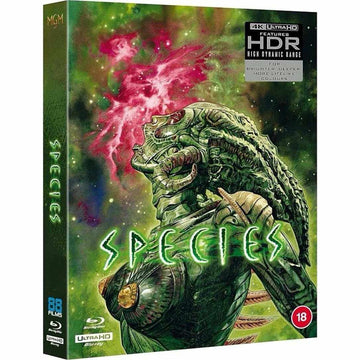 Species Limited Deluxe Collector's Edition 4K Ultra HD + Blu-Ray box.