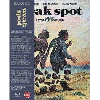 Weak Spot (Aka La Faille) Limited Edition Blu-Ray cover featuring artwork and cast names.
