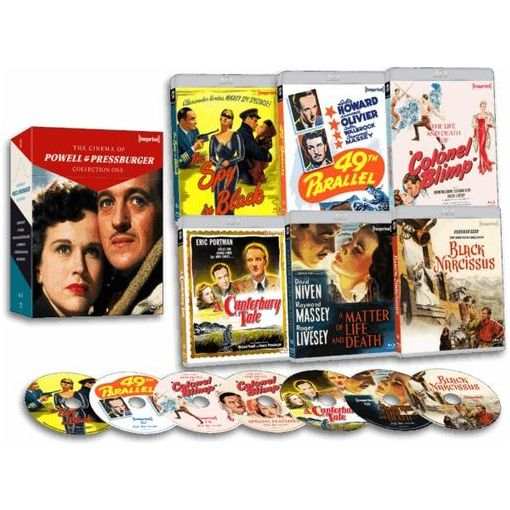 PRE-ORDER: The Cinema Of Powell & Pressburger - Collection One (1939 - 1947) Blu-Ray 8-Disc Limited Edition Hardbox