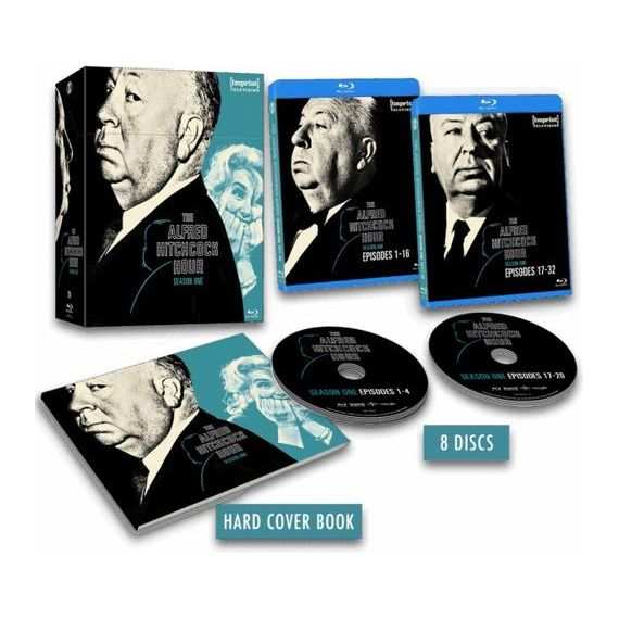 PRE-ORDER: The Alfred Hitchcock Hour: Season One (1962) Blu-Ray 8-Disc Limited Edition Hardbox