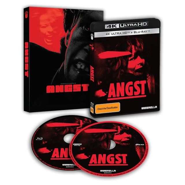 PRE-ORDER: Angst (1983) 4K UHD + Blu-Ray w/ Limited Edition Slipcover