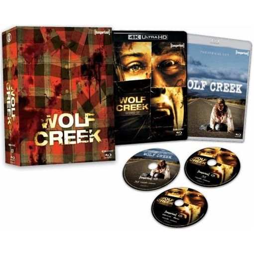 PRE-ORDER: Wolf Creek (2005) - 4K UHD + Blu-Ray 20th Anniversary Limited Edition Hardbox