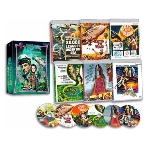 PRE-ORDER: Tales Of Adventure - Collection 8 (1916 - 1971) Blu-Ray 6-Disc Limited Edition Hardbox