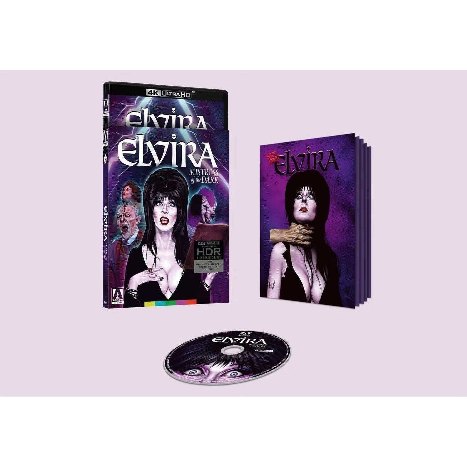 Elvira: Mistress of the Dark Limited Edition 4K UHD full product packaging image
