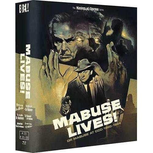 Mabuse Lives - Limited Edition Blu-Ray Box Set featuring Dr Mabuse films from CCC 1960-1964.