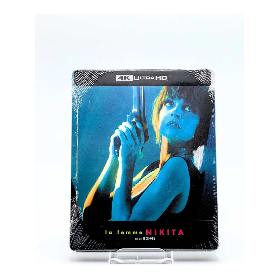 La Femme Nikita 4K UHD Limited Edition Steelbook open steelbook front and back cover image