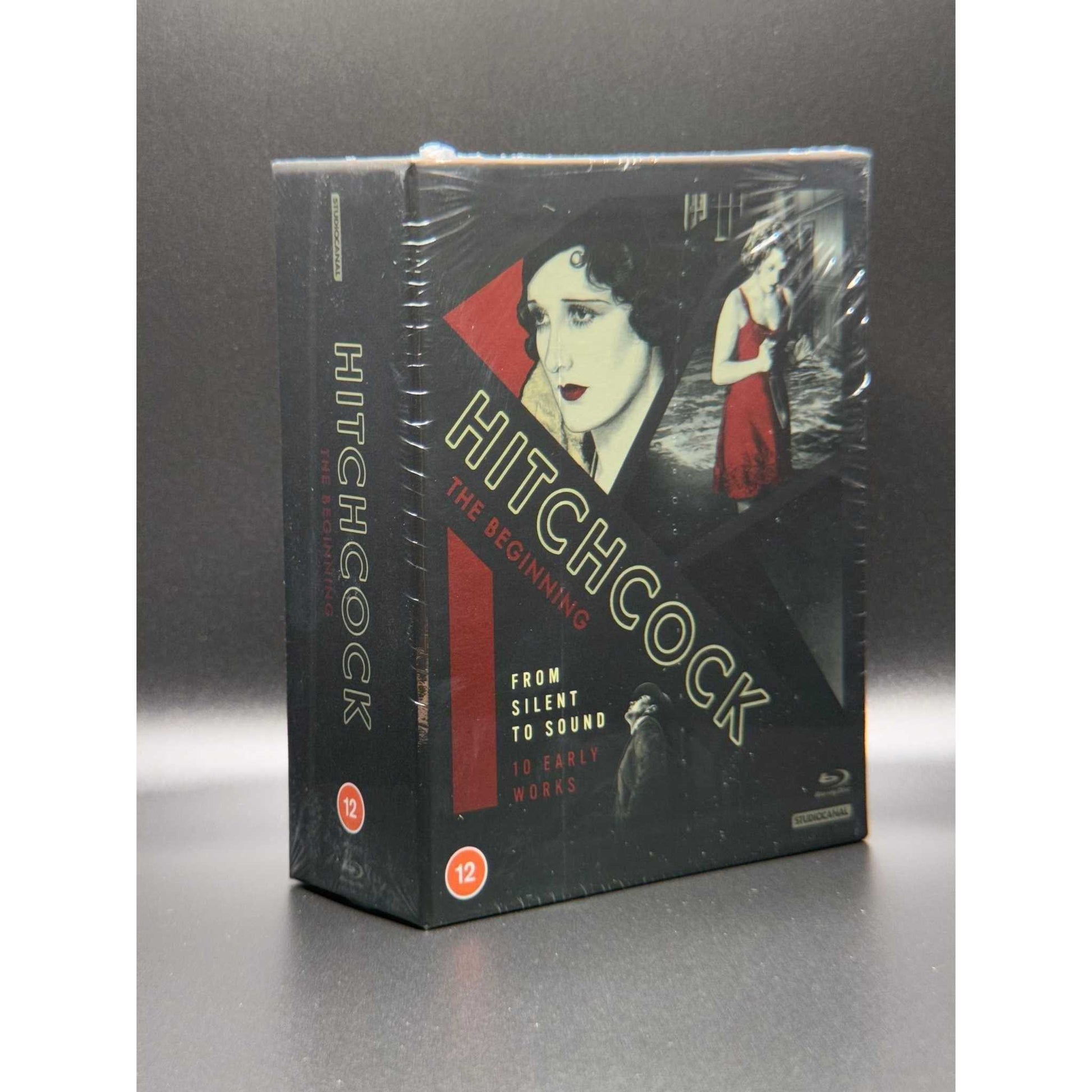 Hitchcock The Beginning Blu-Ray Box Set REGION B featuring early works from silent film to talkies.