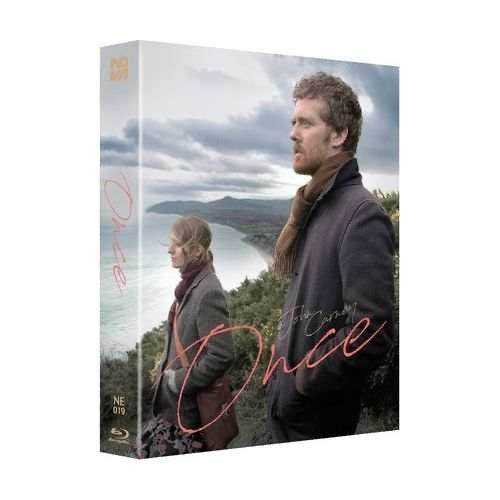 Once Limited Edition Steelbook Blu-Ray and CD box set featuring the film Once with exclusive extras and scenic cover art.