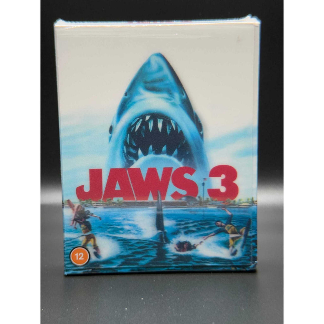 Jaws 3 Limited Ultimate Collectors Edition 4K Ultra HD Blu-Ray with steelbook, booklet, poster, and lobby cards