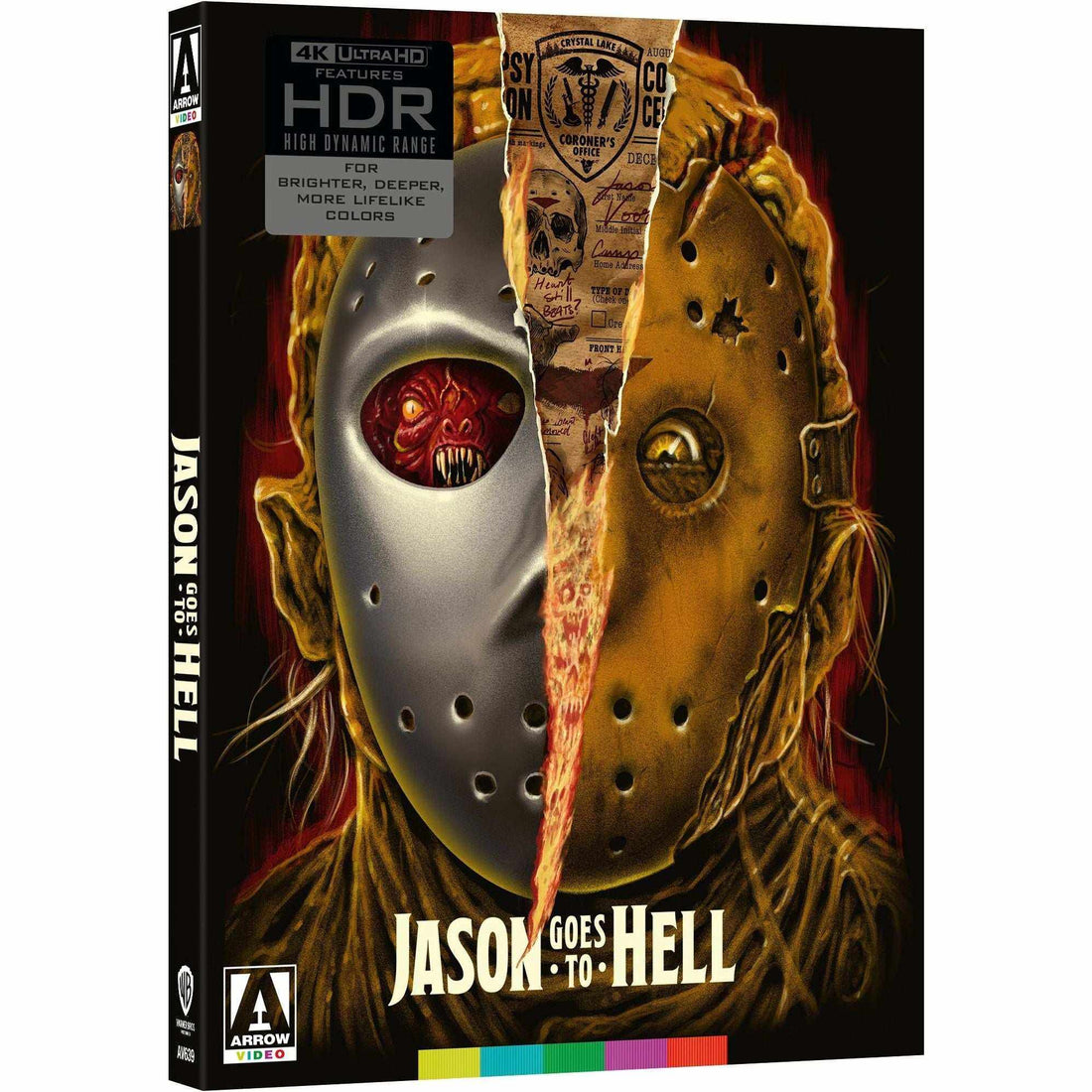 Jason Goes to Hell Limited Edition 4K UHD with slipcover and collector's extras.