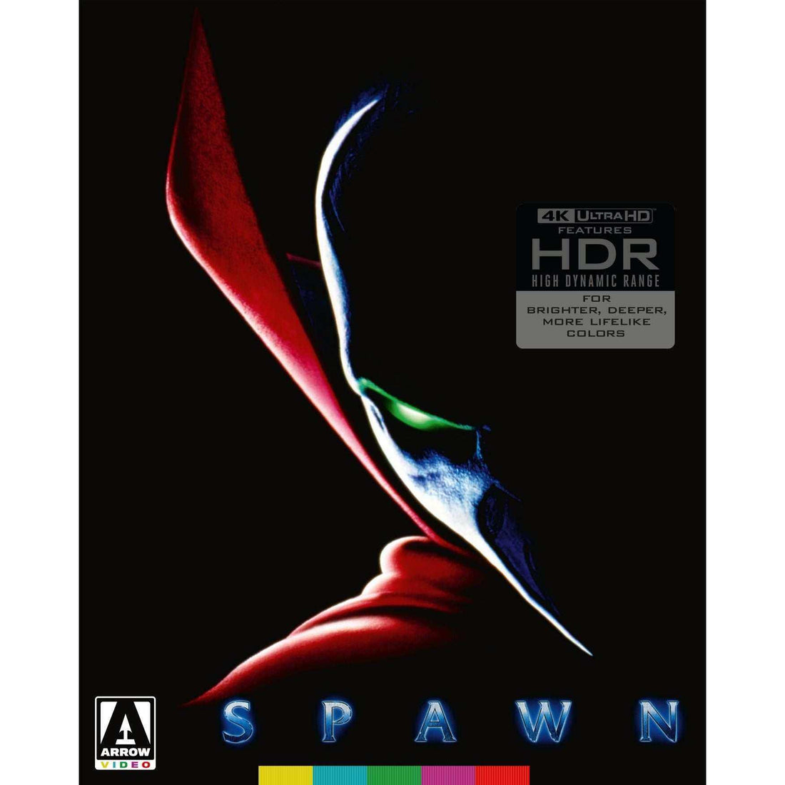 PRE-ORDER Spawn Limited Edition 4K Ultra HD 2-disc set with director’s and theatrical cuts, slipcover, and collector’s extras