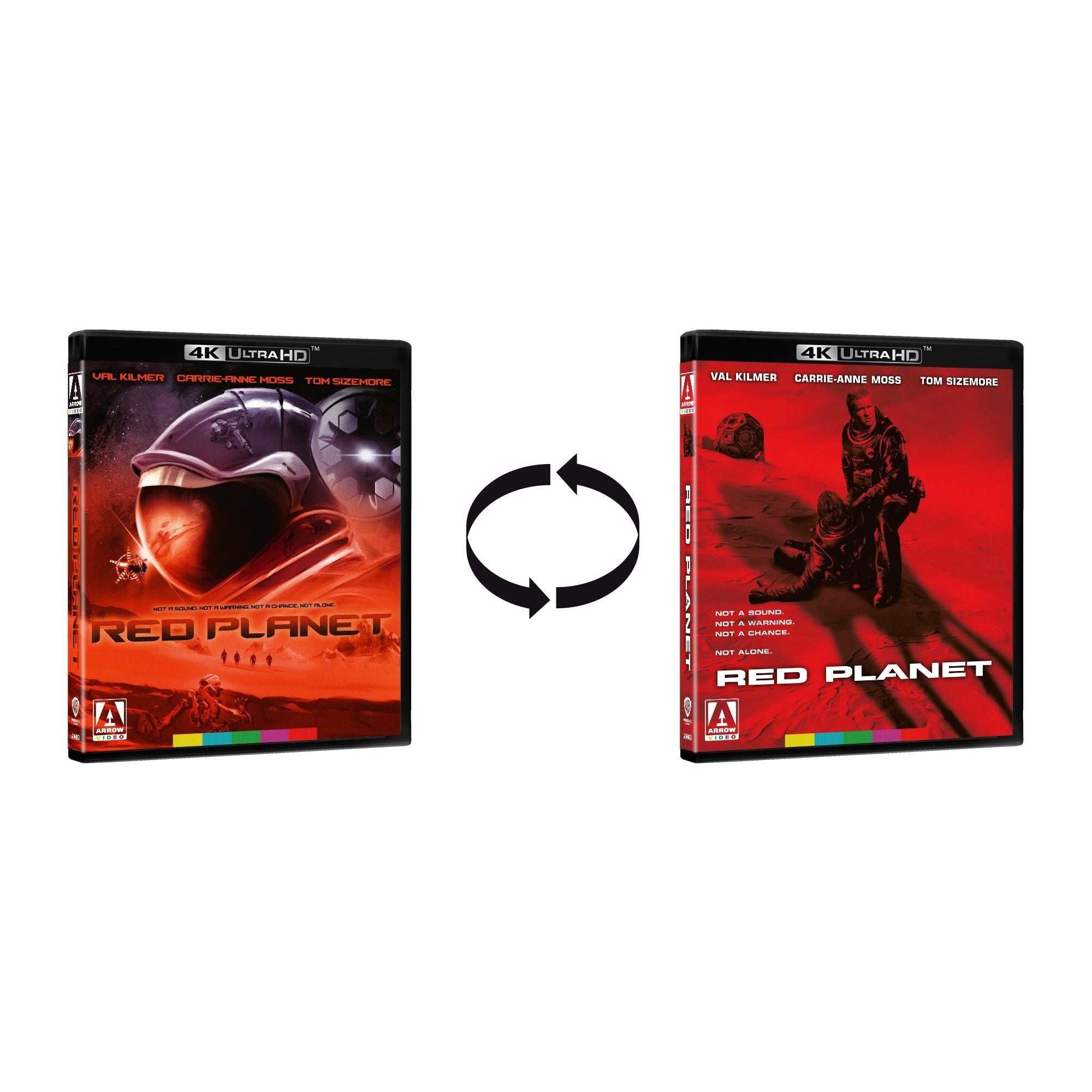 Red Planet Limited Edition 4K UHD slipcover with reversible artwork and booklet