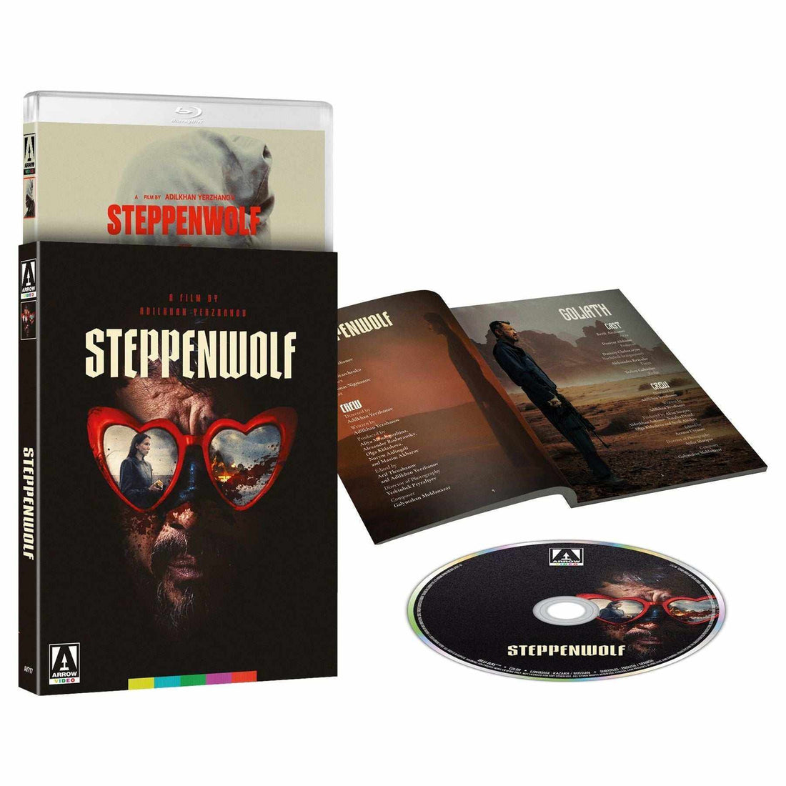 Steppenwolf Limited Edition Blu-Ray with slipcover and booklet featuring original and new artwork.