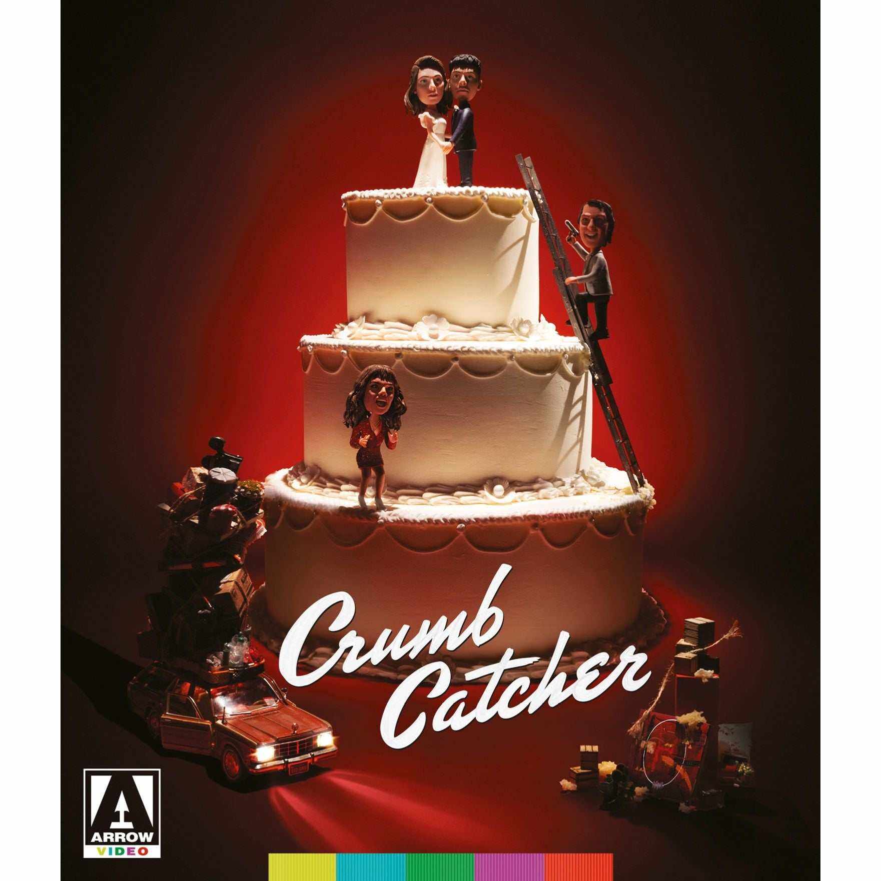 Crumb Catcher Limited Edition Blu-Ray with slipcover and booklet featuring wedding cake cover art.