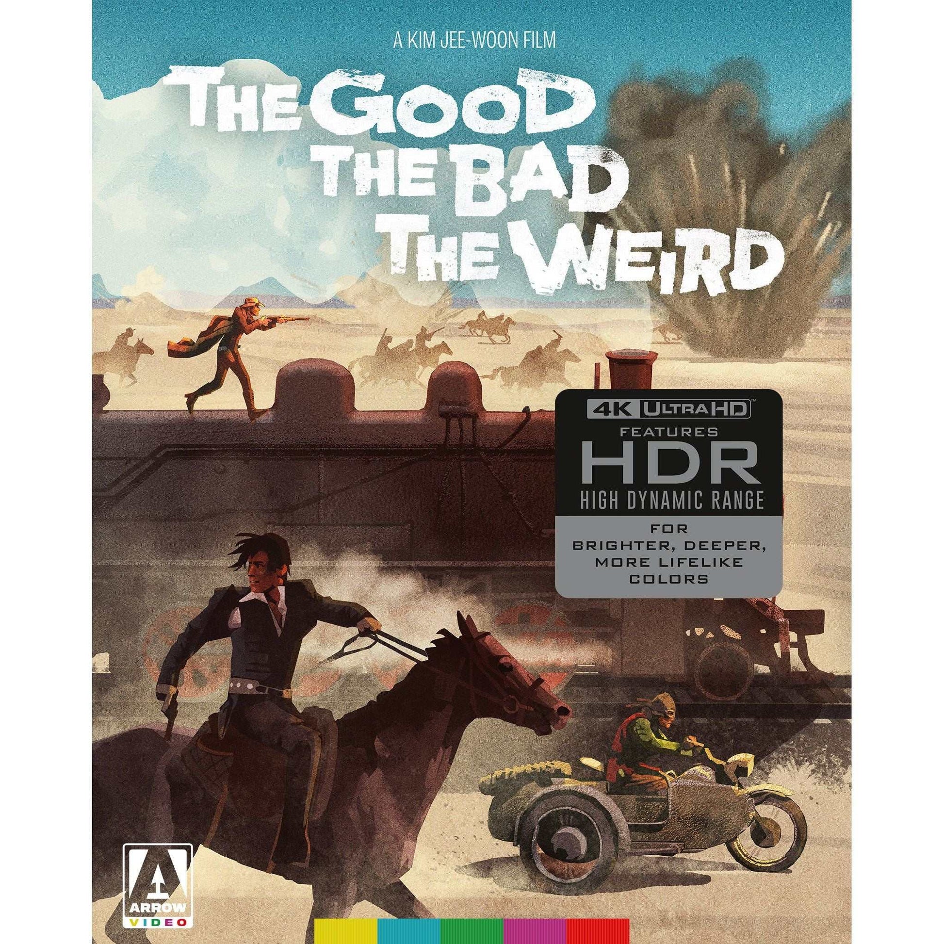 Limited edition 4K UHD and Blu-Ray of "The Good, The Bad, The Weird" with slipcase and extras.
