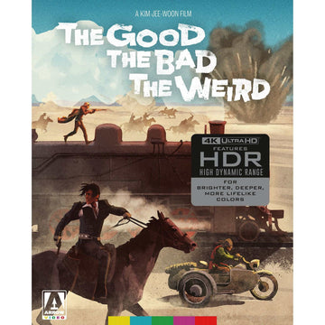 Limited edition 4K UHD and Blu-Ray of "The Good, The Bad, The Weird" with slipcase and extras.