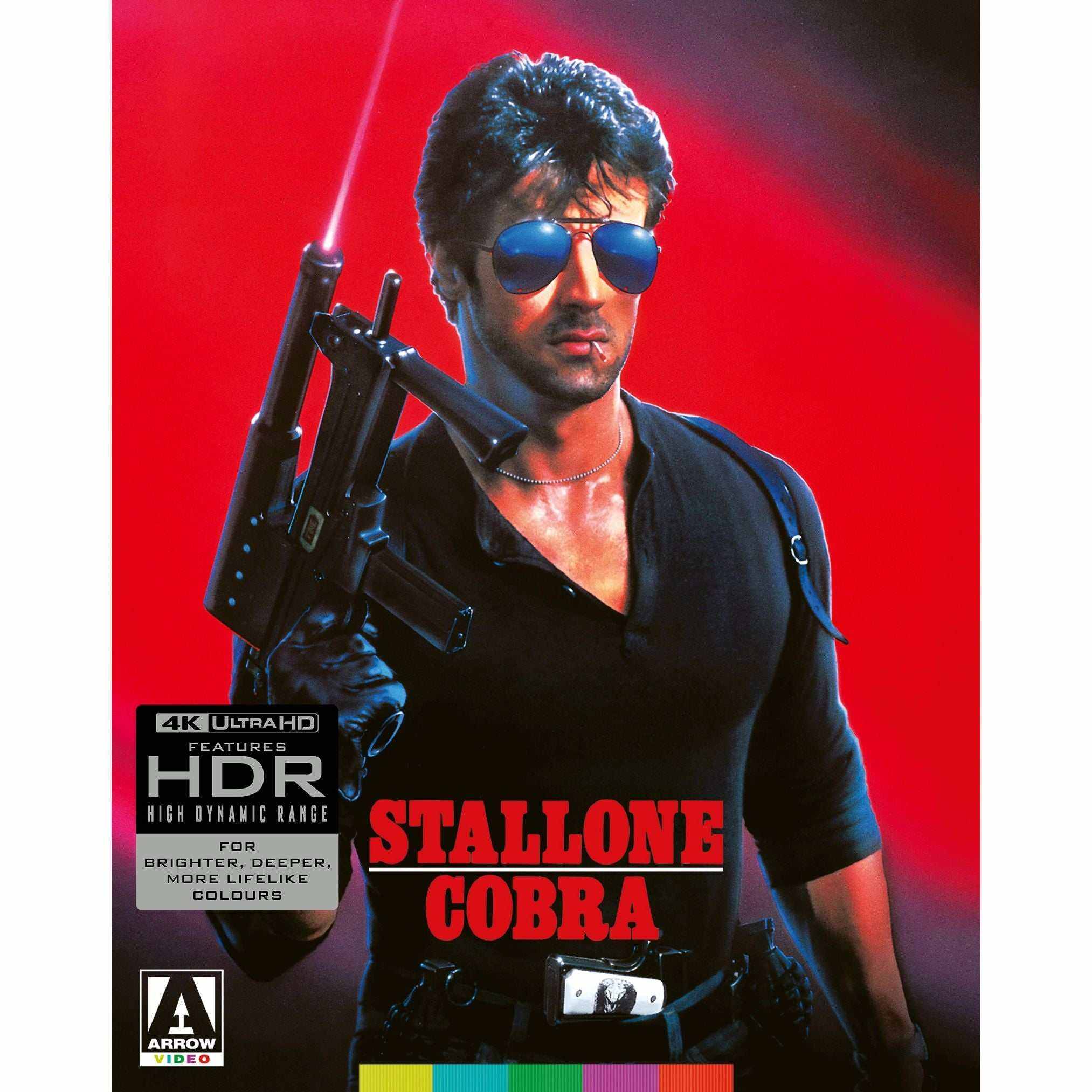 Cobra Limited Edition 4K UHD Blu-ray with slipcover and extras.