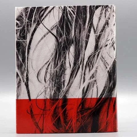 Breaking the Girls Blu-Ray slipcover with black and white abstract hair design and red title text.