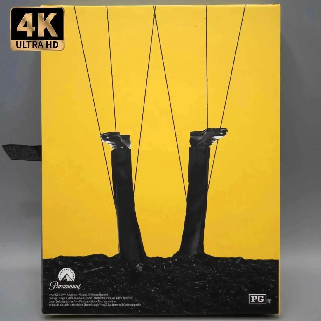 Cinématographe: Shanks 4K UHD + Blu-Ray front cover