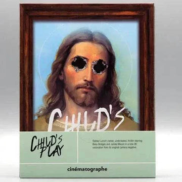 Cinématographe Child's Play Blu-Ray mediabook with slipcase featuring unique cover art.