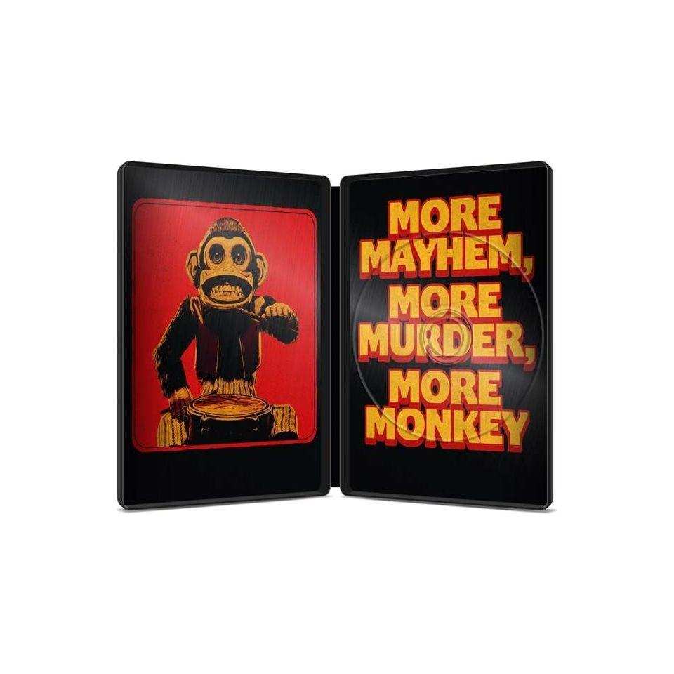 The Monkey Limited Edition Steelbook 4K Ultra HD Blu-Ray Packaging, Region Free/Region B.